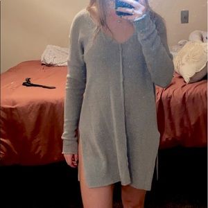 Women’s Grey Sweater Dress